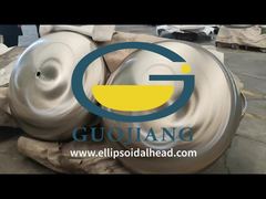 Externally Polished Stainless Steel Necked-In Head (Customizable Specifications)