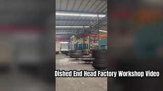 Dished End Heads Workshop Video from Henan Guojiang Precison Formed Head Co., Ltd